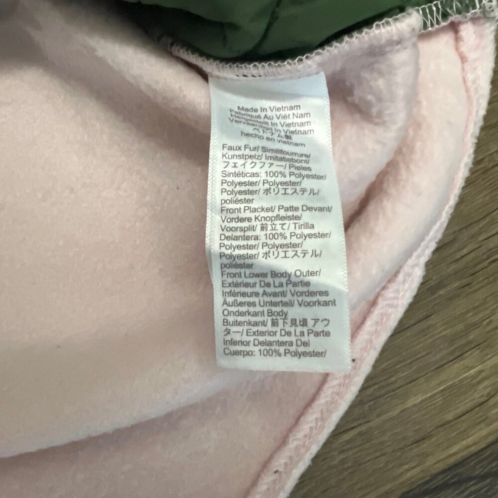 J. Crew Pink and Green Quilted Sweater - Picture 7 of 8